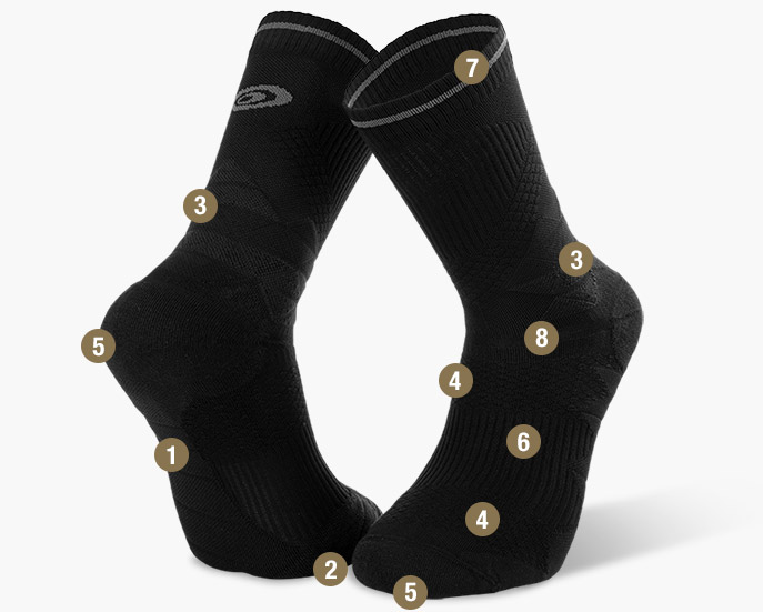 Socks TEAM ELITE black